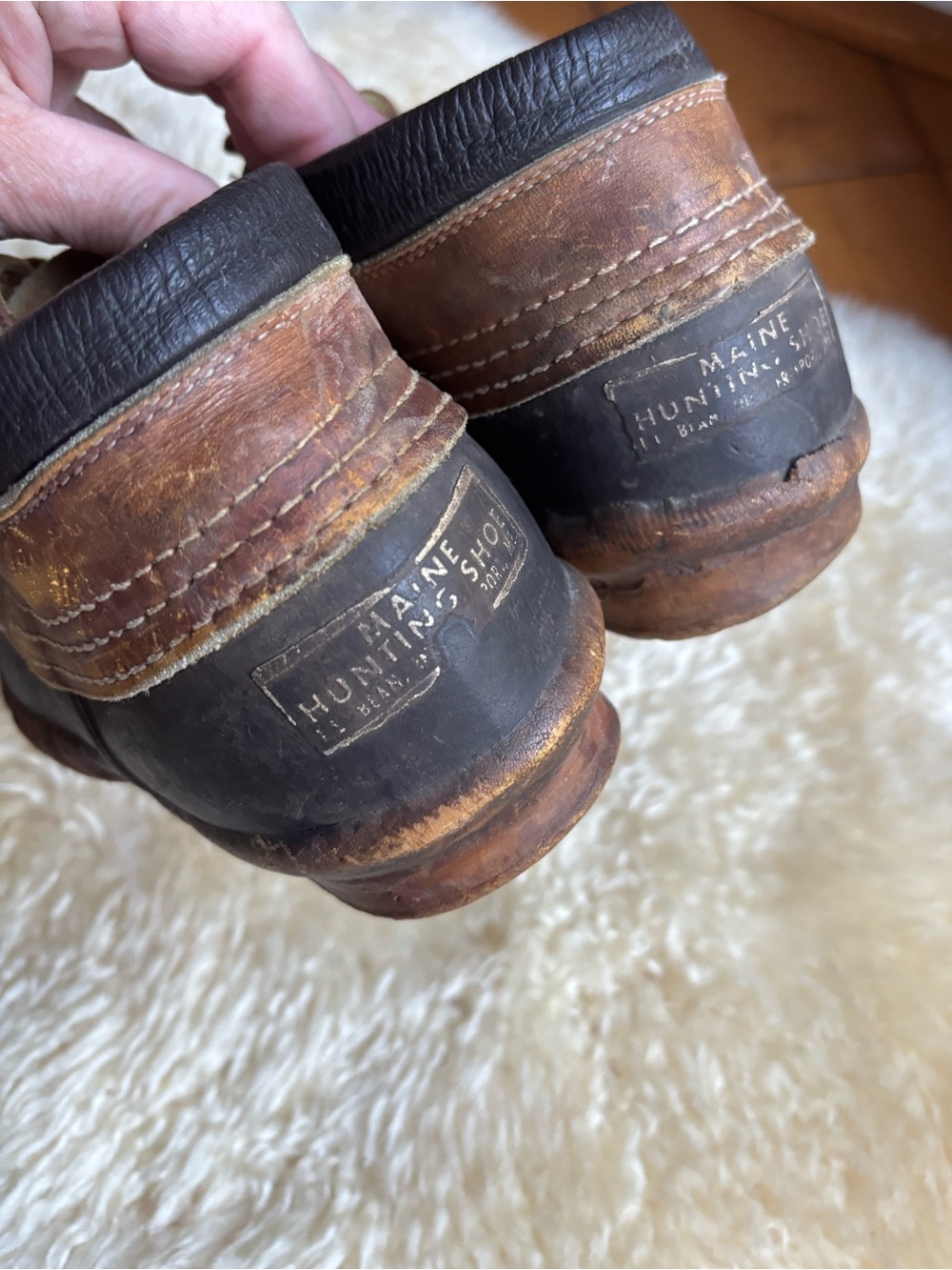Vintage L.L.Bean Maine Hunting Shoes - Picture 9 of 12